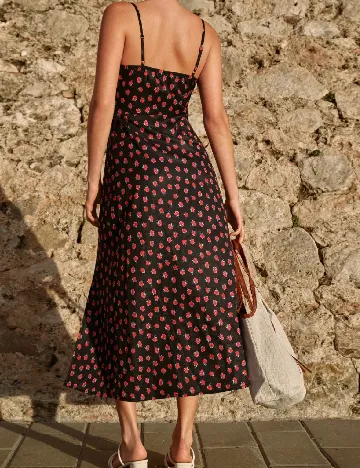 Rochie medie SHEIN, floral print