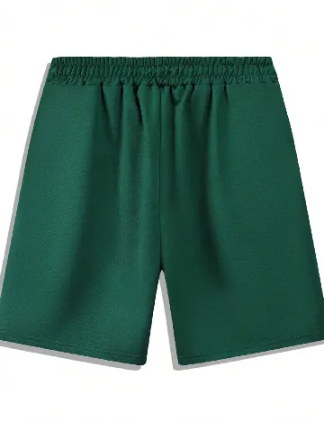 Pantaloni scurti SHEIN, verde