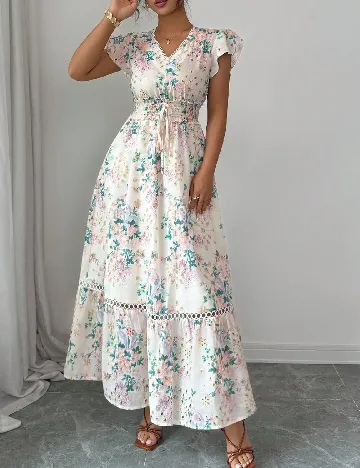 Rochie lunga SHEIN, floral print