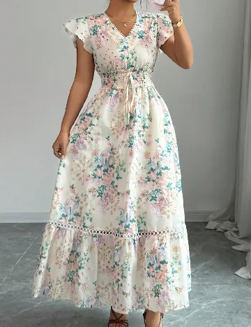 Rochie lunga SHEIN, floral print