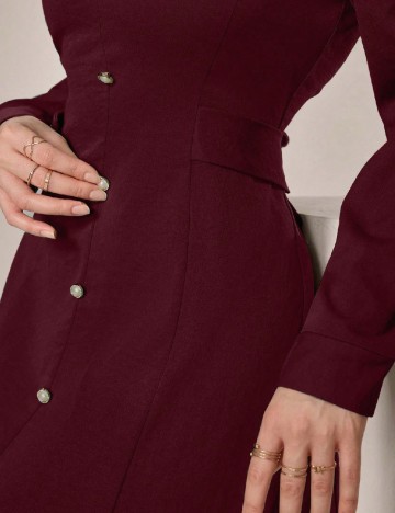 Rochie medie SHEIN, pruna