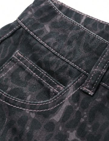 Pantaloni scurti Dazy, animal print