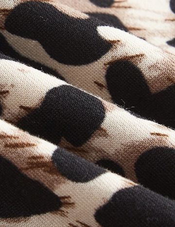 Fusta SHEIN CURVE, animal print