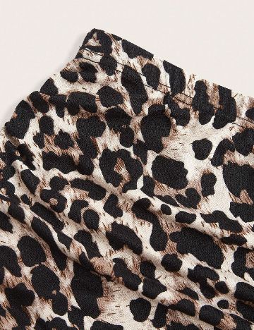 Fusta SHEIN CURVE, animal print