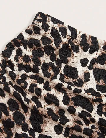 Fusta SHEIN CURVE, animal print