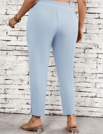 Pantaloni SHEIN CURVE, albastru