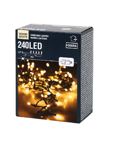 Ghirlanda luminoasa Dekra, galben