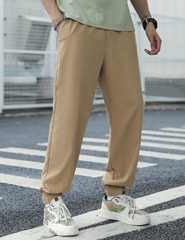 Pantaloni Shein Kids, maro