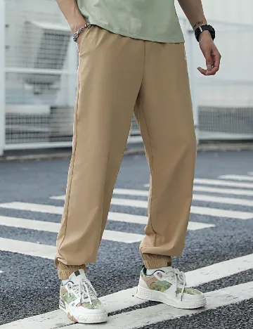 Pantaloni Shein Kids, maro