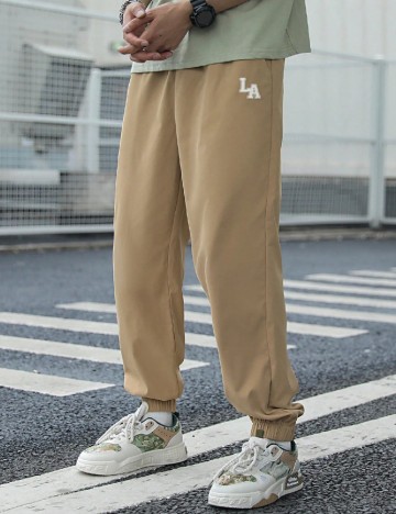 Pantaloni Shein Kids, maro