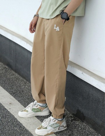 Pantaloni Shein Kids, maro