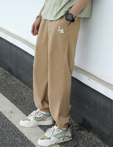 Pantaloni Shein Kids, maro