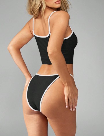 Set lenjerie SHEIN, negru