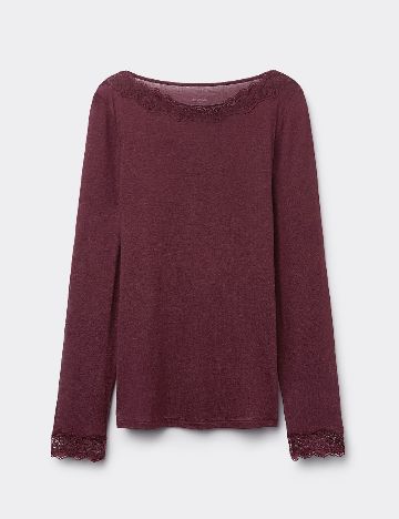 Bluza Tezenis, pruna