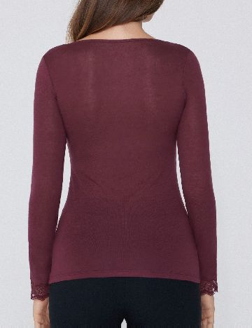 Bluza Tezenis, pruna