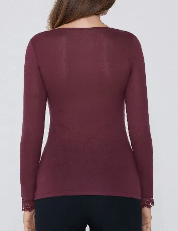 Bluza Tezenis, pruna