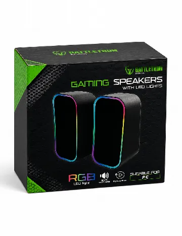 Boxe de gaming  2 bucati Battletron, negru