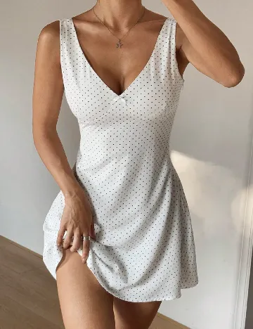 Rochie scurta SHEIN, alb