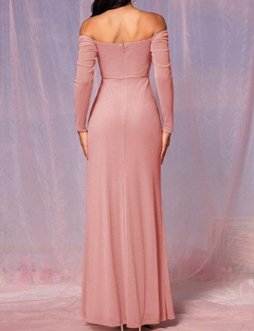 Rochie lunga SHEIN, roz