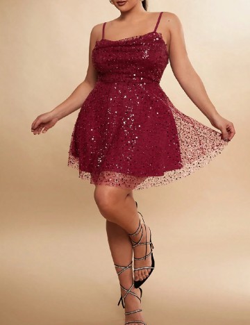 Rochie scurta SHEIN CURVE, visiniu