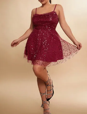 Rochie scurta SHEIN CURVE, visiniu