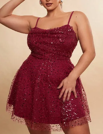 Rochie scurta SHEIN CURVE, visiniu