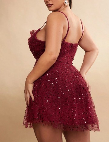 Rochie scurta SHEIN CURVE, visiniu