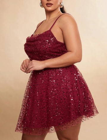Rochie scurta SHEIN CURVE, visiniu