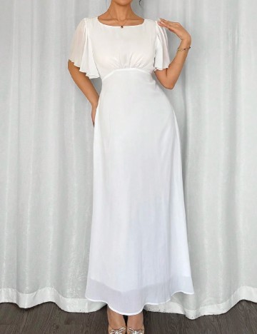 Rochie lunga SHEIN, alb