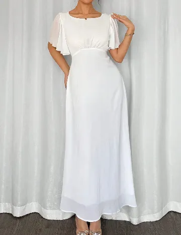 Rochie lunga SHEIN, alb