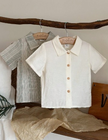Set camasi 2 bucati Shein Kids, mix culori