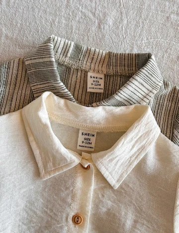 Set camasi 2 bucati Shein Kids, mix culori