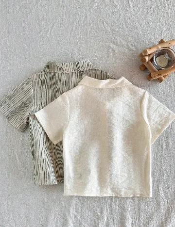 Set camasi 2 bucati Shein Kids, mix culori