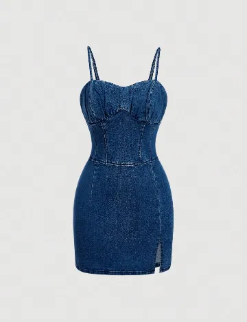 Rochie scurta SHEIN, albastru