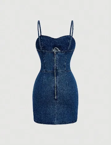 Rochie scurta SHEIN, albastru