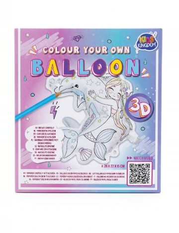 Balon Kids Kingdom, mix culori
