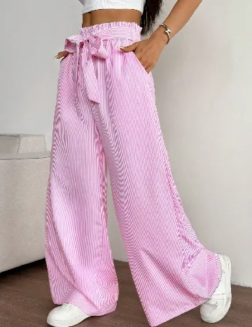 Pantaloni SHEIN, roz