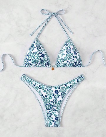 Costum de baie SHEIN, mix culori