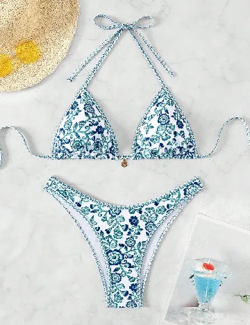Costum de baie SHEIN, mix culori