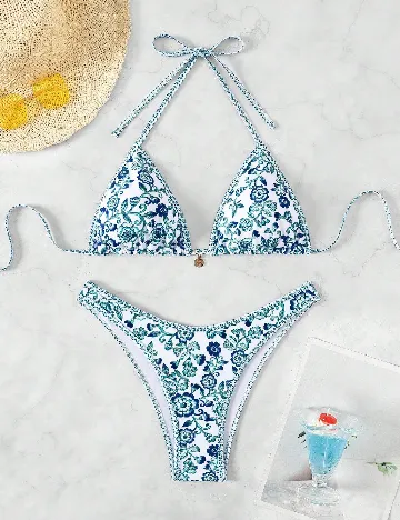 Costum de baie SHEIN, mix culori