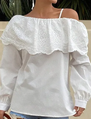 Bluza SHEIN, alb