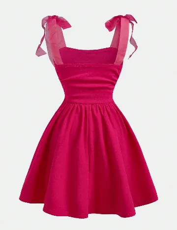 Rochie scurta Shein Kids, roz