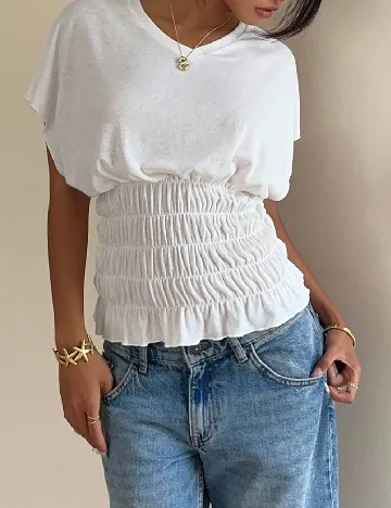 Bluza SHEIN, alb