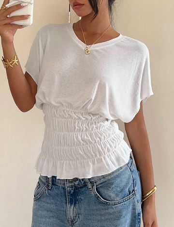 Bluza SHEIN, alb