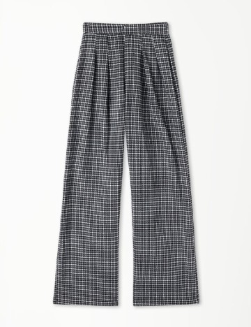 Pantaloni Tezenis, alb/negru