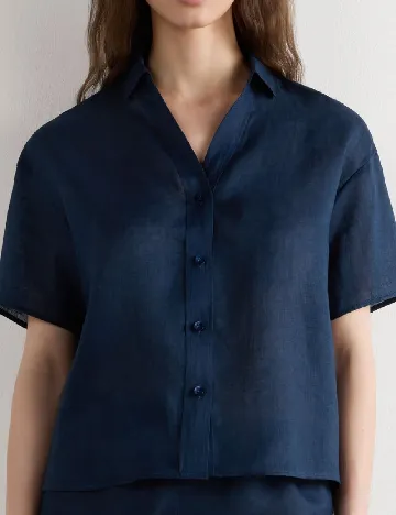 Camasa Intimissimi, bleumarin