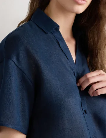 Camasa Intimissimi, bleumarin