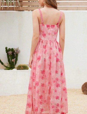 Rochie medie Aveloria, floral print