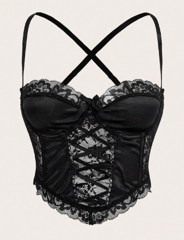 Top Romwe, negru