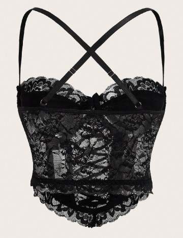 Top Romwe, negru